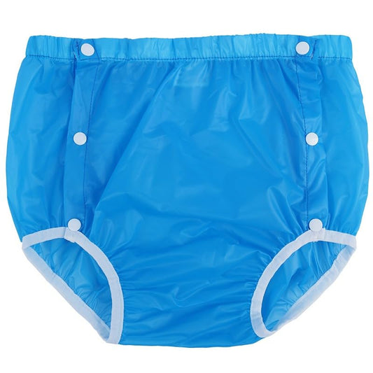3-Pack Adult Diaper Cover, Leakproof Waterproof TPU Incontinence Pull-Ups with Side Snaps, Reusable Washable Diapers for Men, Women, and Elderly Care