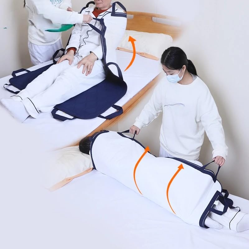 Repositioning and Incontinence Protection Pad for Bedridden Patients, Washable Dual-Use Pad for Elderly with Urinary Incontinence
