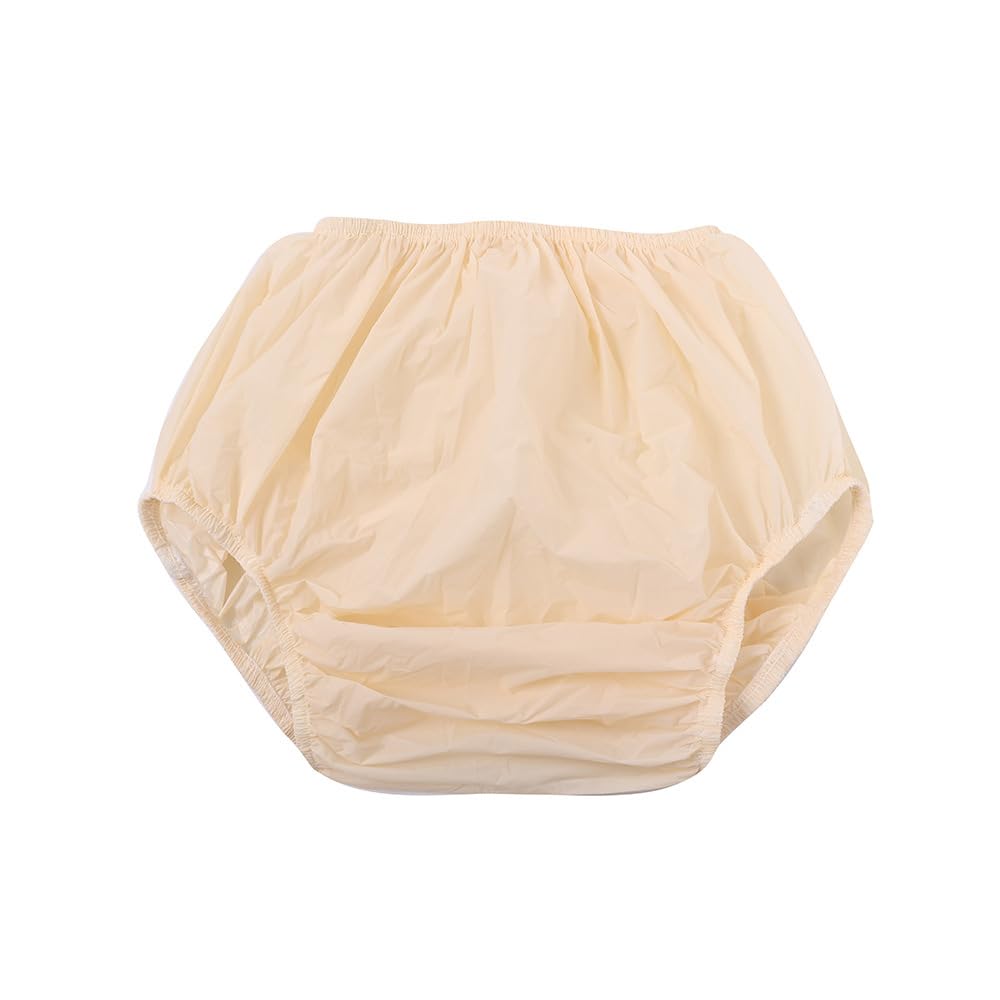 3 Pack TPU Waterproof Adult Diapers, Reusable Leakproof Diaper Covers, Washable Protective Briefs for Elderly Care