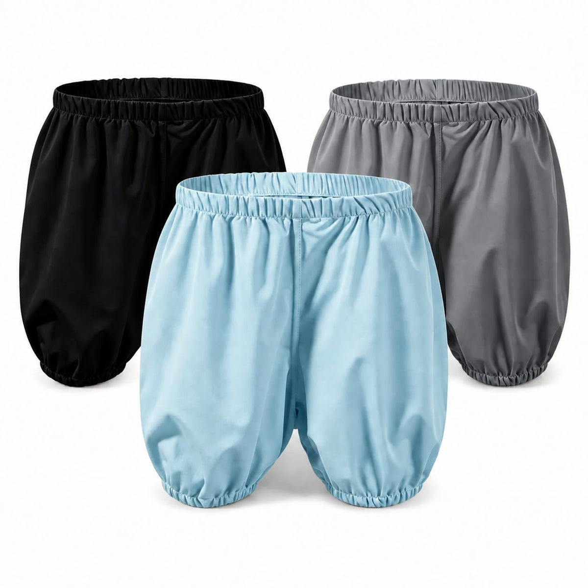 LEEMOOCARE Washable Waterproof Adult Diaper Cover Shorts