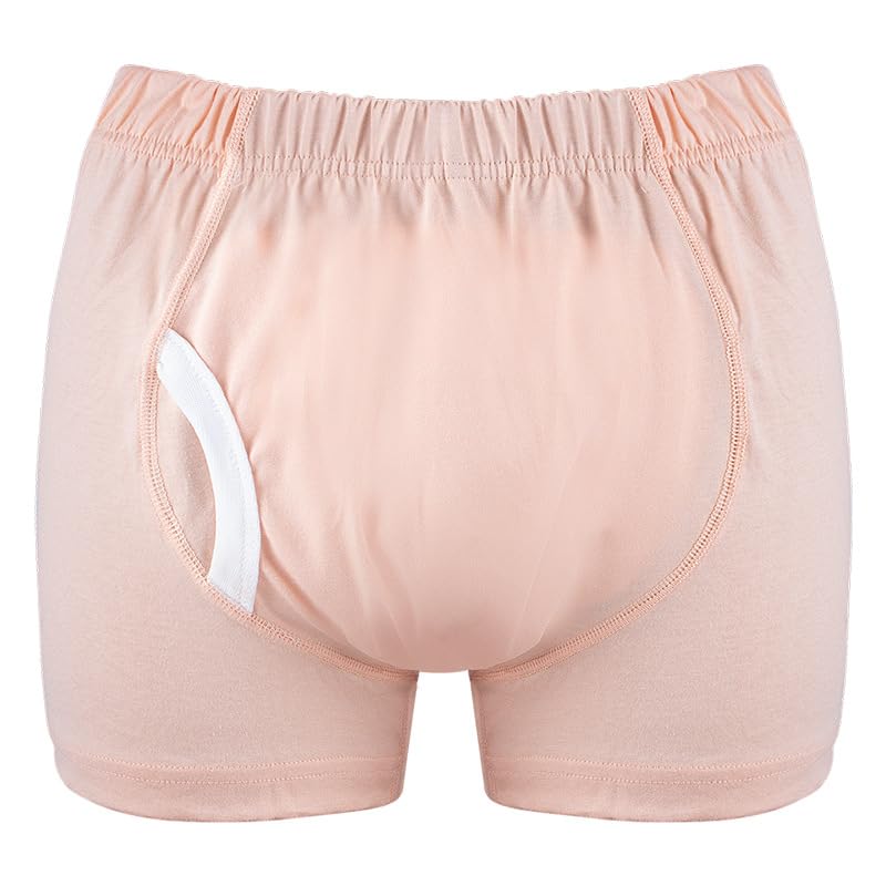 LEEMOOCARE Washable Leakproof Incontinence Boxer Briefs for Men & Women