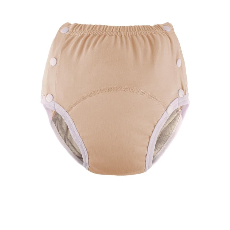 LEEMOOCARE Washable Breathable Leakproof Cotton Adult Diapers for Seniors