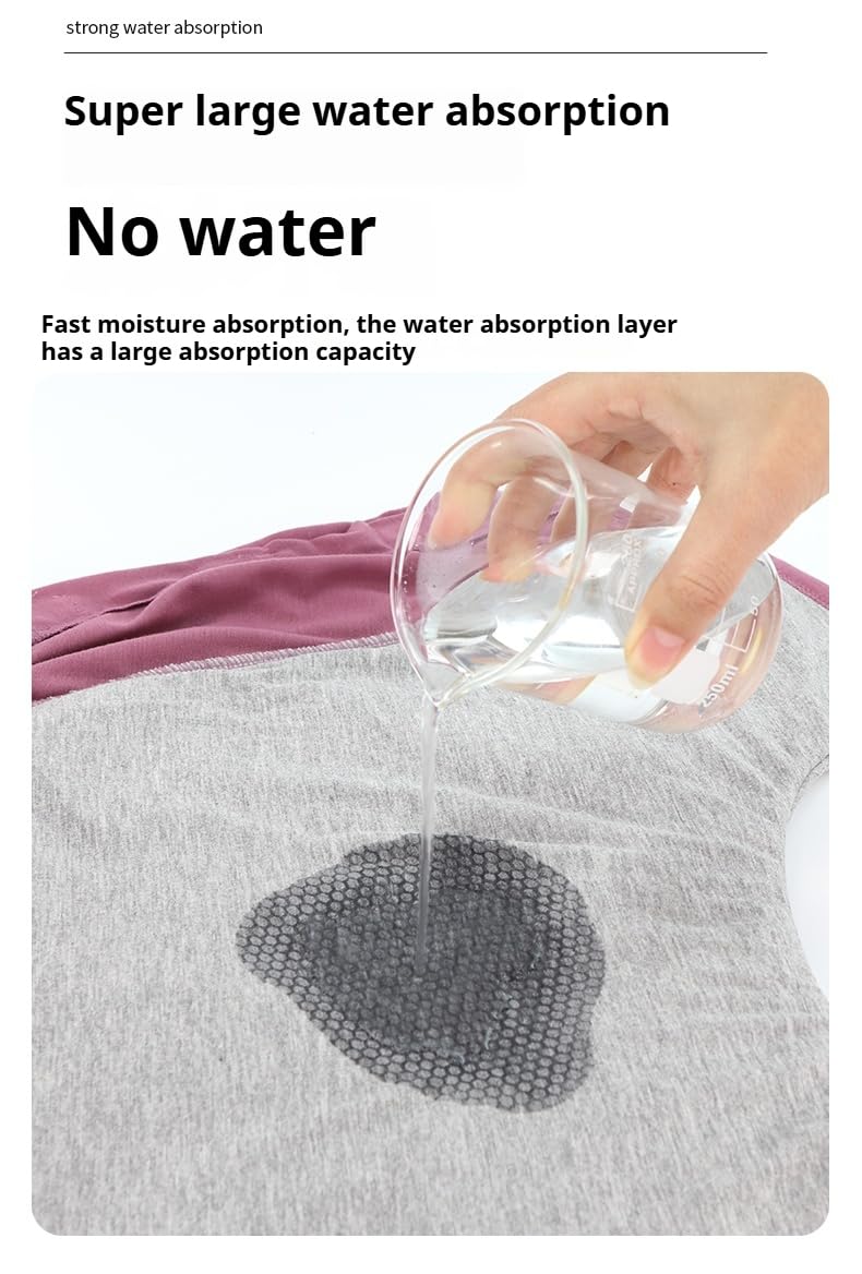 Elderly Incontinence Underwear with Side Opening, Pure Cotton Washable Leak-Proof Diaper for Bedridden Patients and Seniors