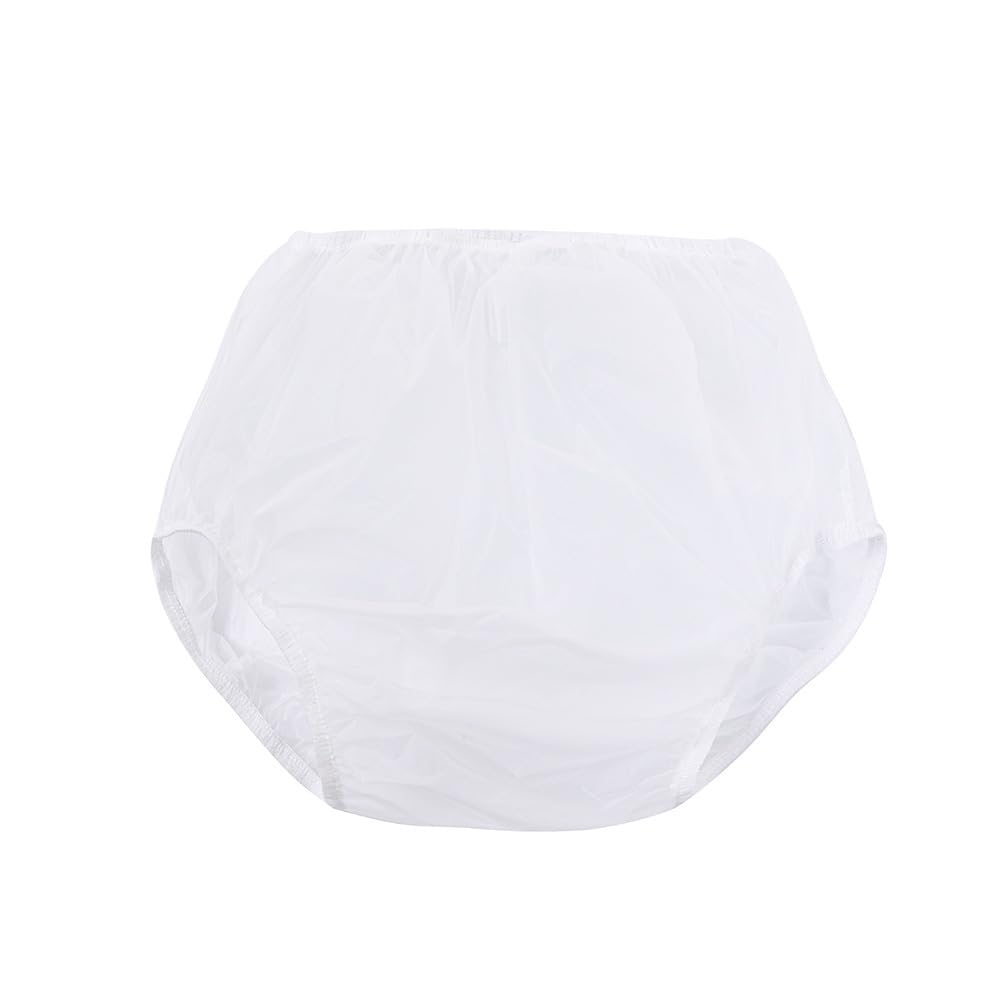 3 Pack TPU Waterproof Adult Diapers, Reusable Leakproof Diaper Covers, Washable Protective Briefs for Elderly Care