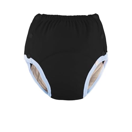LEEMOOCARE Washable Breathable Cotton Incontinence Pants for Elderly
