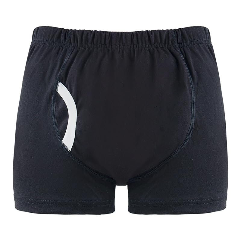 LEEMOOCARE Washable Leakproof Incontinence Boxer Briefs for Men & Women