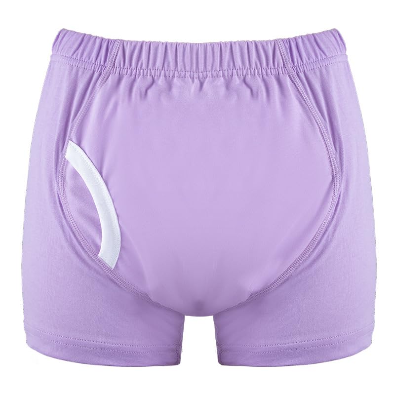 LEEMOOCARE Washable Leakproof Incontinence Boxer Briefs for Men & Women