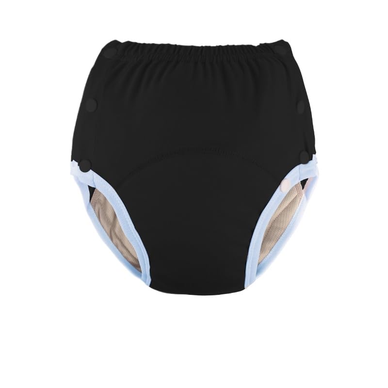 LEEMOOCARE Washable Breathable Leakproof Cotton Adult Diapers for Seniors