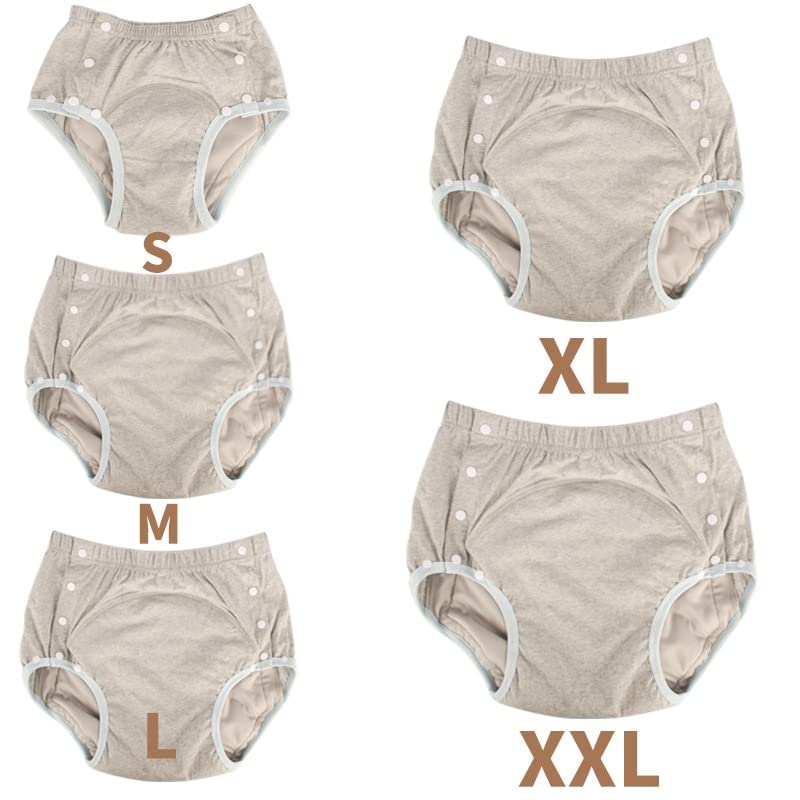 Washable Breathable Leakproof Cotton Adult Diaper Pants for Elderly
