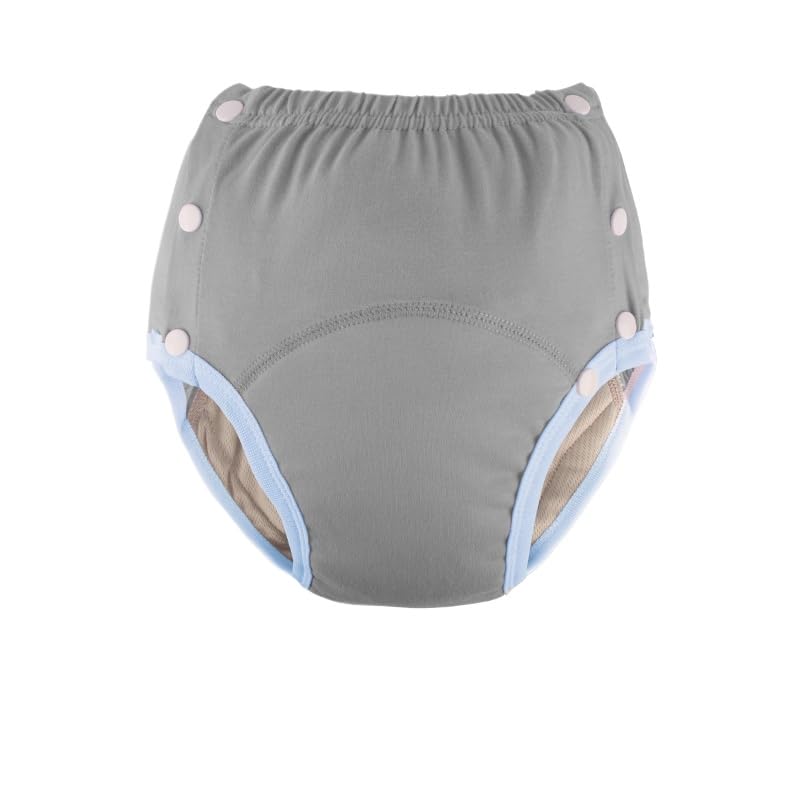 LEEMOOCARE Washable Breathable Leakproof Cotton Adult Diapers for Seniors