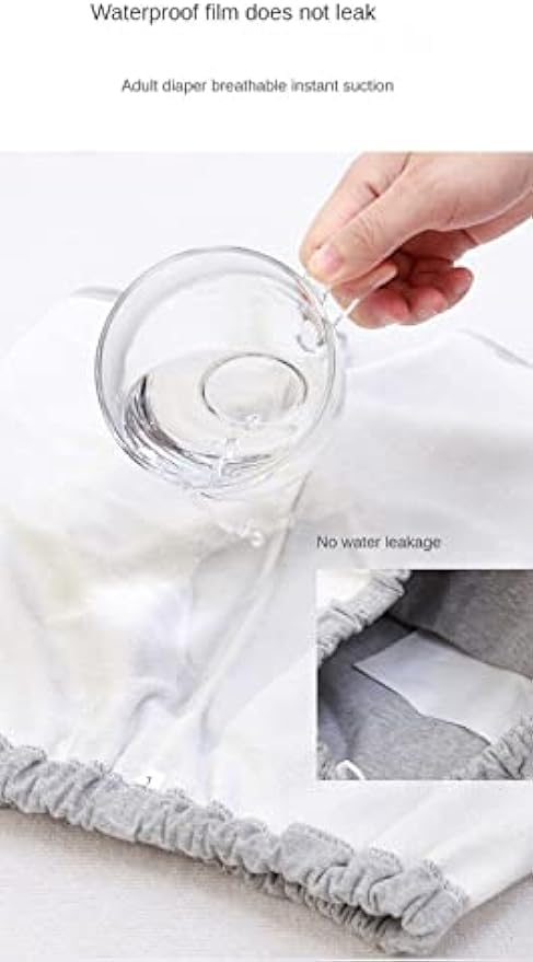 LEEMOOCARE Three-Layer Waterproof Incontinence Underwear for Bedwetting