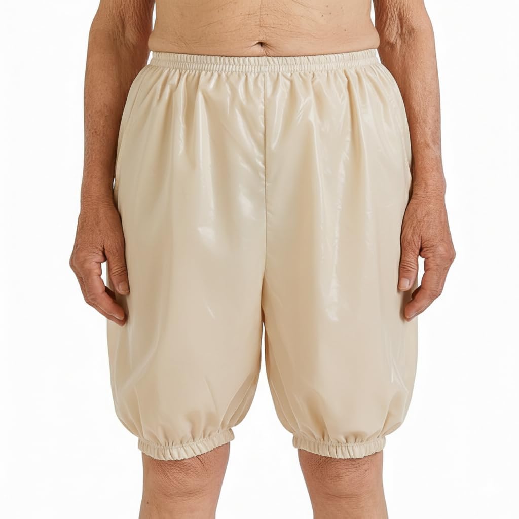LEEMOOCARE 3-Pack Extra Long Waterproof Adult Plastic Briefs