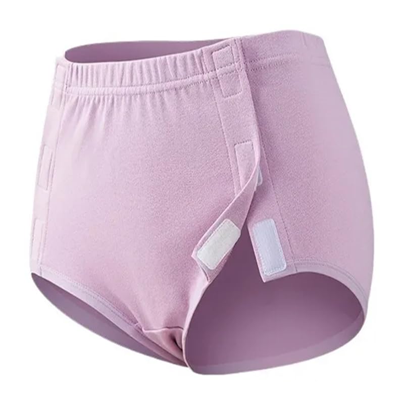 LEEMOOCARE Women's Easy-Open Adaptive Cotton Incontinence Panties