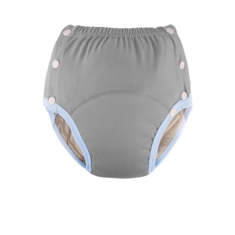 LEEMOOCARE Washable Breathable Cotton Incontinence Pants for Elderly