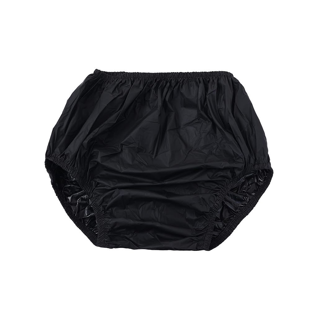 3 Pack TPU Waterproof Adult Diapers, Reusable Leakproof Diaper Covers, Washable Protective Briefs for Elderly Care