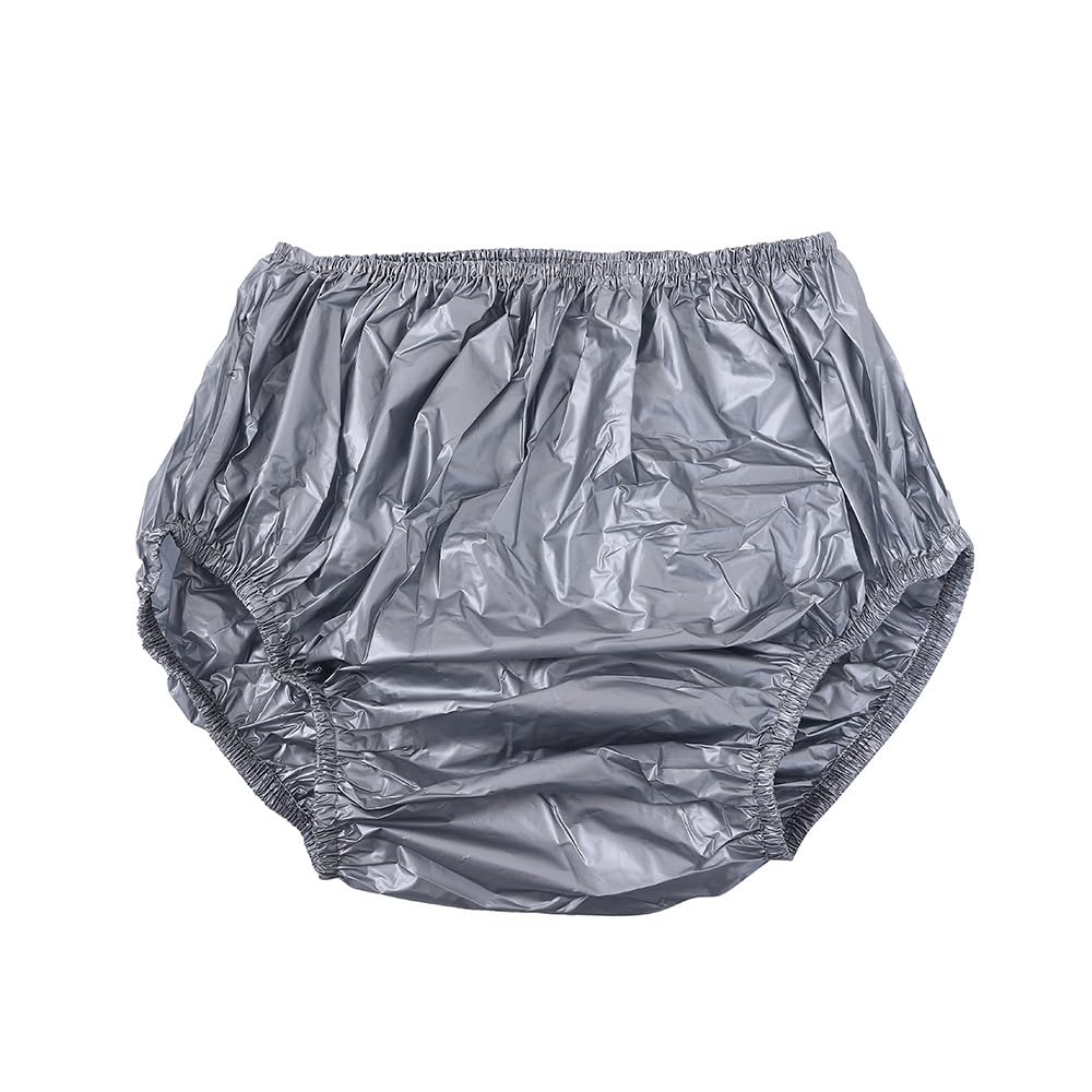 3 Pack TPU Waterproof Adult Diapers, Reusable Leakproof Diaper Covers, Washable Protective Briefs for Elderly Care