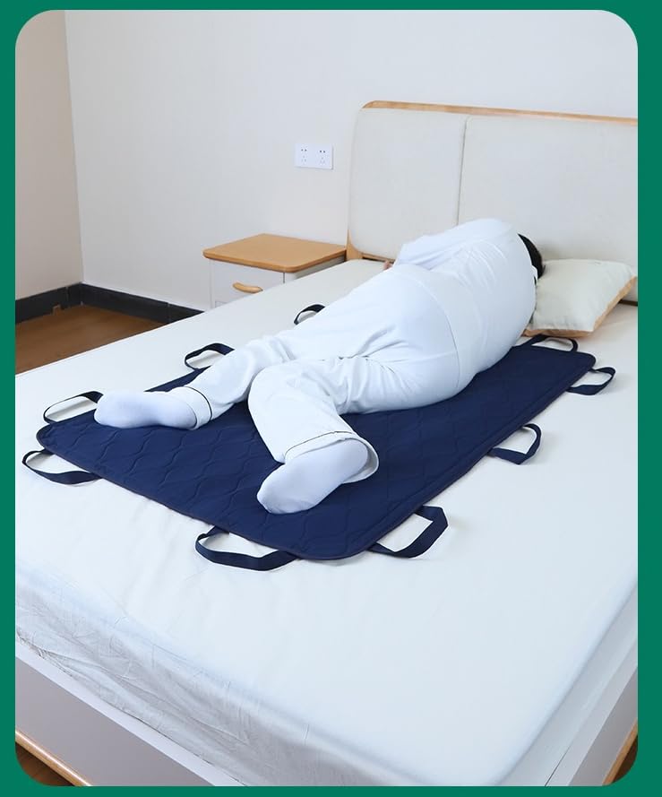 Repositioning and Incontinence Protection Pad for Bedridden Patients, Washable Dual-Use Pad for Elderly with Urinary Incontinence